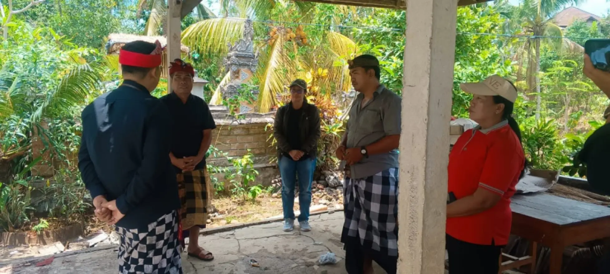 KUNJUNGAN TIM VERIFIKASI KE YAYASAN PAUD DAN TK GADUNG SARI DARI TIM ASET KABUPATEN TABANAN