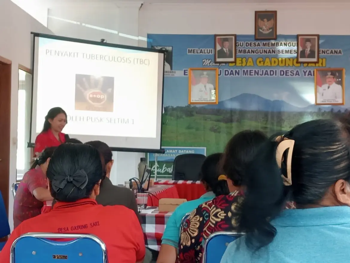 SOSIALISASI PENCEGAHAN PENYAKIT MENULAR DAN TUBERKULOSIS (TBC)
