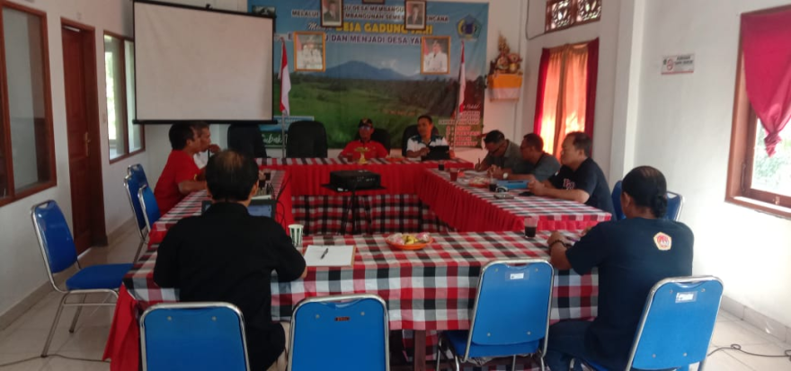 RAPAT KOPERASI DESA MERAH PUTIH (KDMP) DESA GADUNG SARI