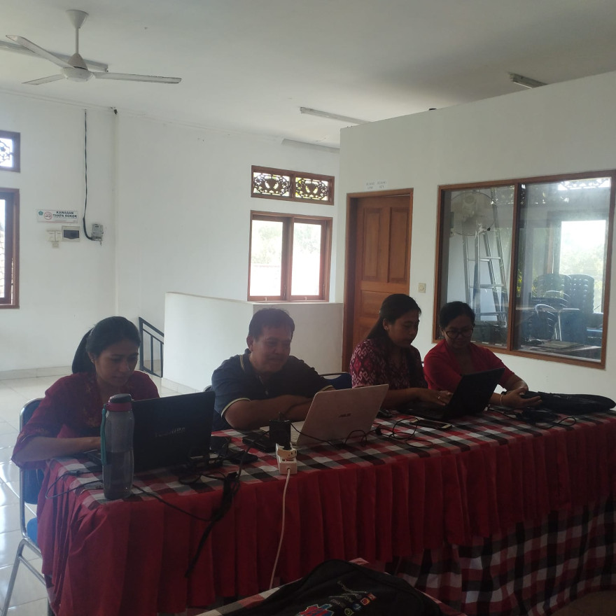 PENDAMPINGAN KADER PUSTU OLEH PETUGAS PUSKESMAS