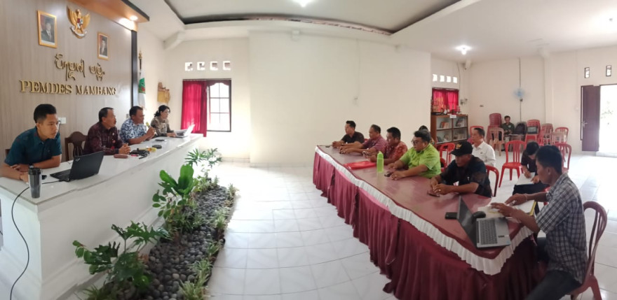RAPAT KOORDINASI SEKRETARIS DESA (SEKDES) SE KECAMATAN SELEMADEG TIMUR